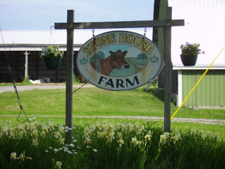our farm sign